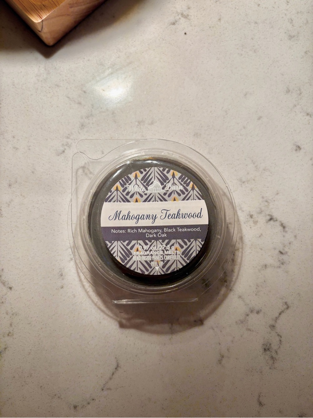 Bath & Body Works Mahogany Teakwood Fragrance Melt – New